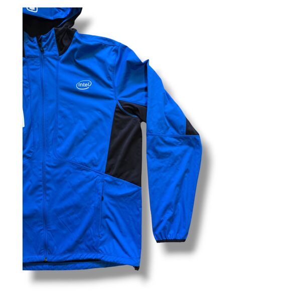 OGIO ENDURANCE Pivot Soft Shell Jacket Blue Size XXL INTEL Employee Logo - Picture 8 of 8